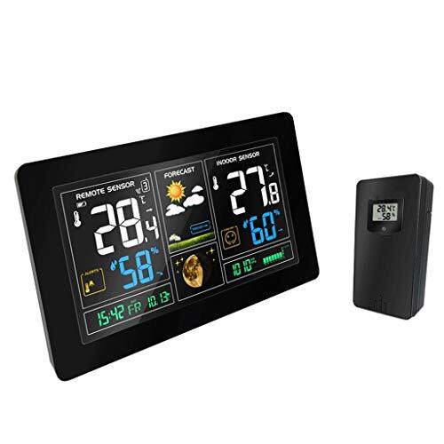 CAIMTemperature hygrometer Draadloos weerstation voor binnen en buiten, hygrometer, thermometer