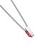 Diesel D Logo Unisex Collier 45 cm - Zilverkleurig