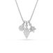Swarovski Dextera Constella Ketting met hanger Zilverkleur Kristal 45 cm