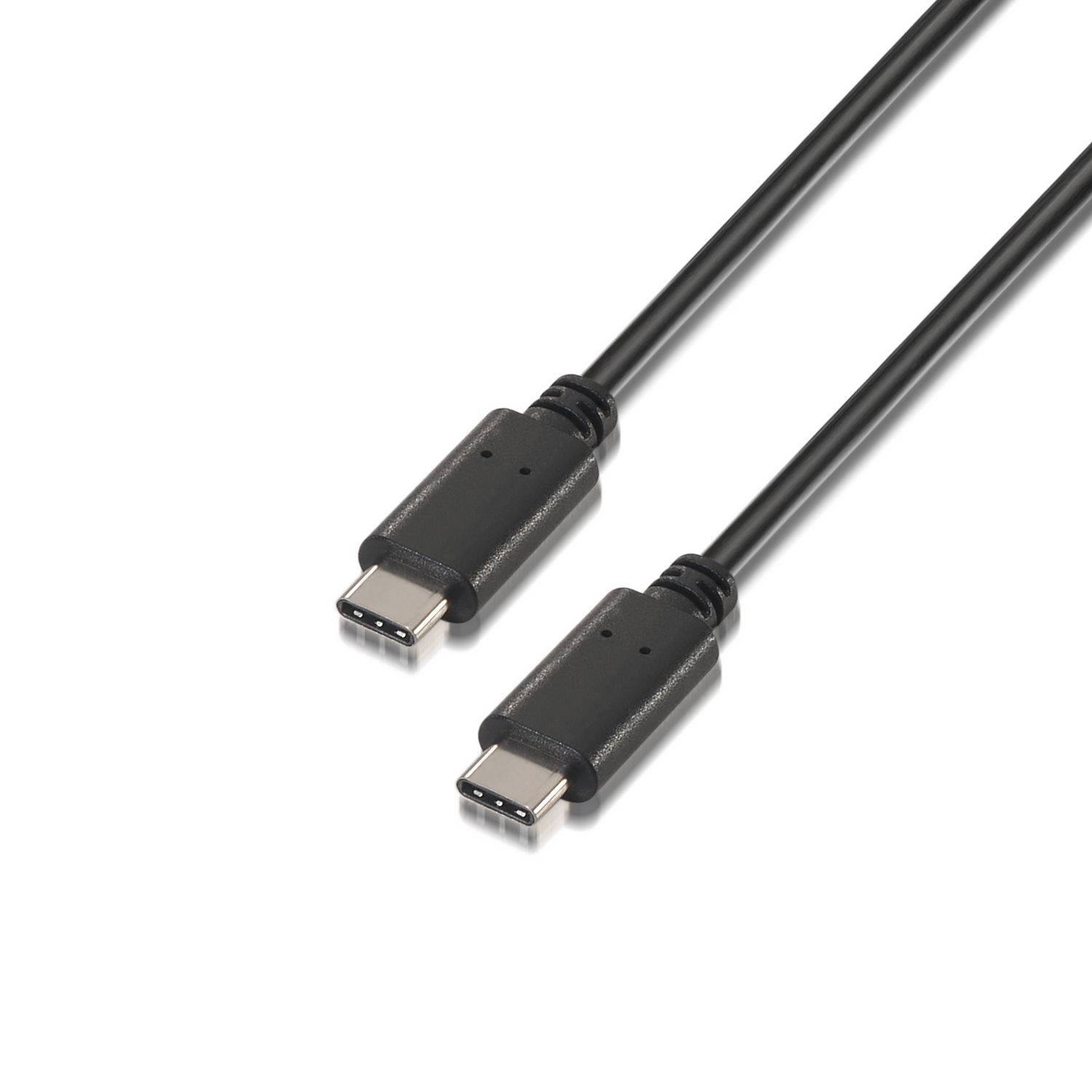 Aisens A107-0056 USB-kabel 1 m Zwart