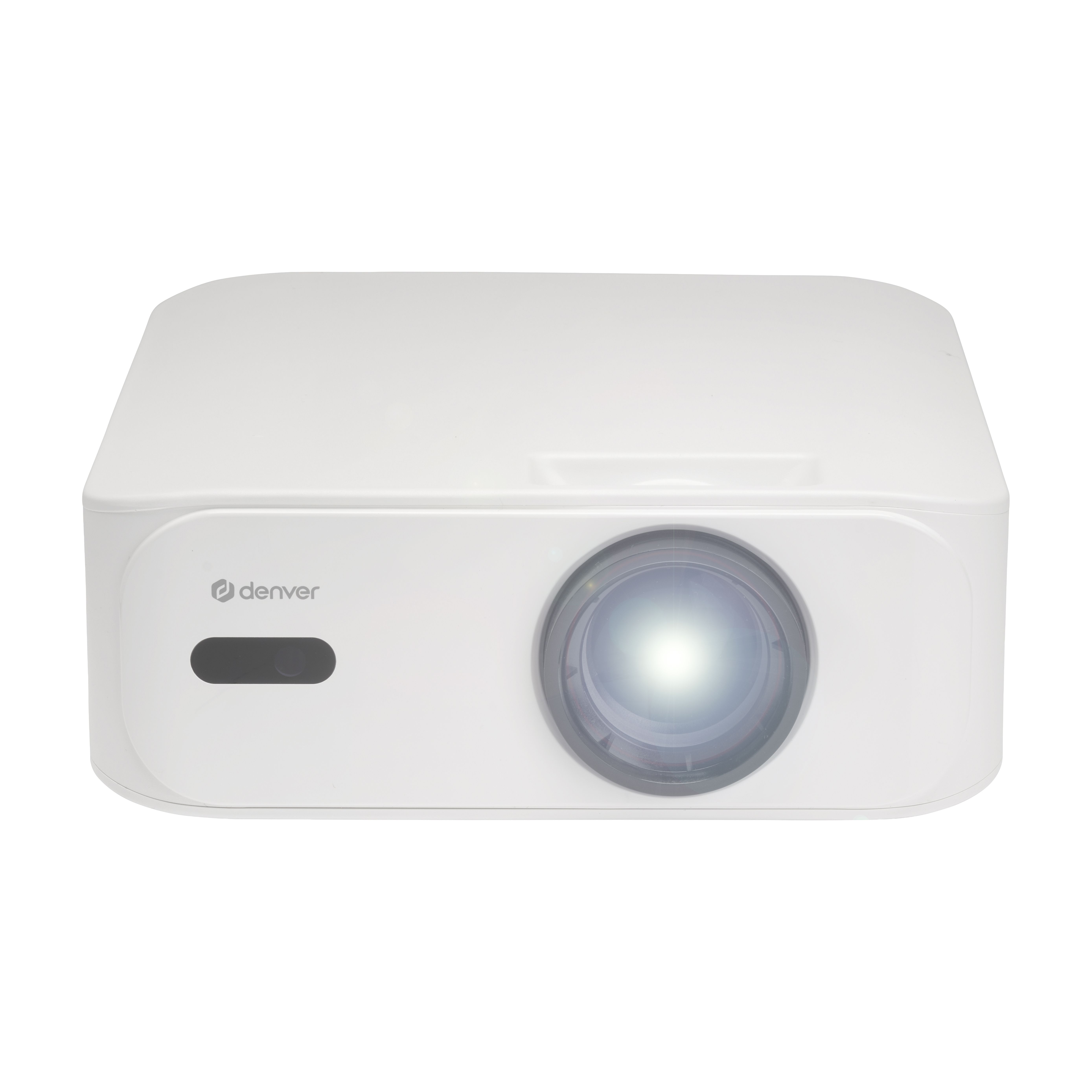 Denver PR4300 Beamer - 4K 3840x2160P - 400 ANSI Lumen - Mini Projector - HDMI - USB-C