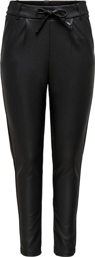 ONLY ONLPOPTRASH LIFE EASY COATED PNT NOOS Dames Broek - Zwart - Maat L/34