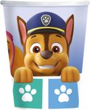 Amscan Paw Patrol Papieren bekers voor kinderverjaardag - 8 stuks