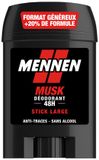 Mennen Déodorant Musc 24H Stick Large 60 ml