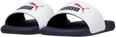 Puma Cool Cat 2.0 Badslippers Junior Wit/Navy