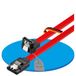 sonero® SATA III 6 Gb/s datakabel 0,30 m gebogen, rood