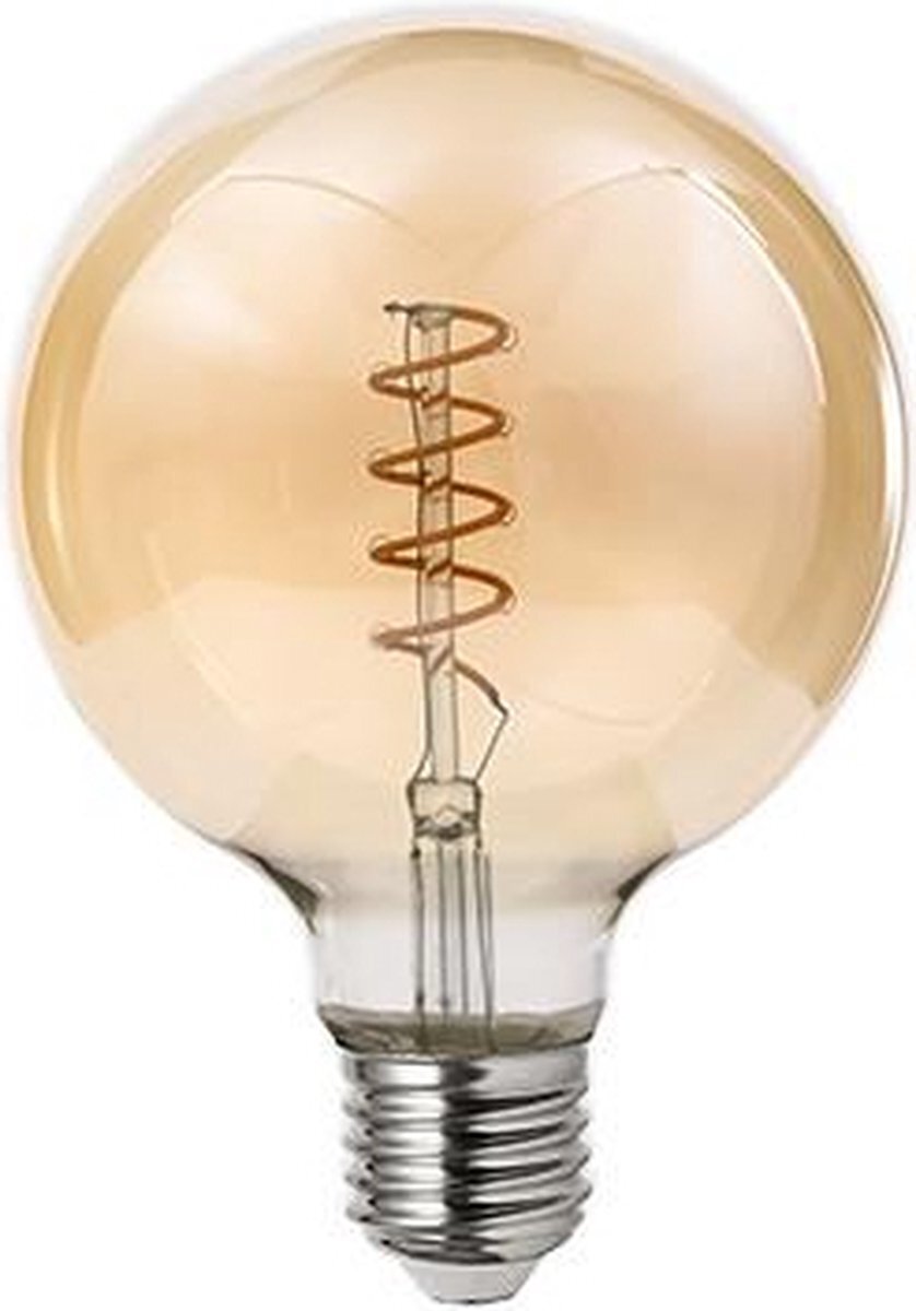 ABC-LED E27 filament lamp - Dimbaar - Extra warm wit - 250 Lumen - 4W - G95