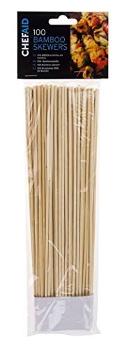 Chef Aid Spiesjes van bamboe, 25,5 cm, 100 stuks