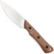 White River Knives Brave WRSS-BRV-BNA Magnacut finition pierre, Micarta toile de jute naturelle, couteau de chasse, design Smith and Sons