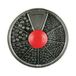 Dinsmores Niet-toxisch 8 Compartiment Ronde Super Soft Egg Shot - Zwart, Maat L