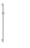 Hansgrohe Unica Doucherail 95cm Messing