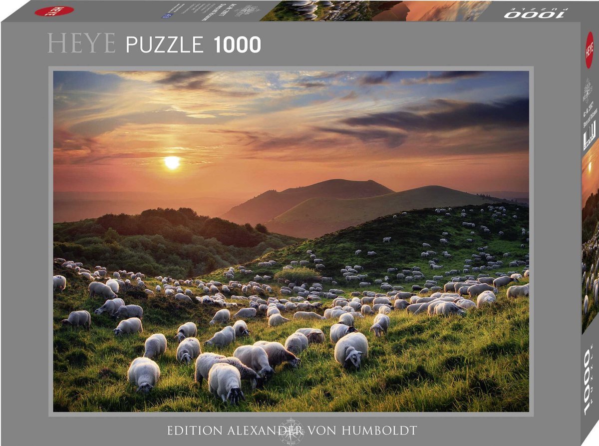 Pal Puzzel Sheep Volcanoes 1000 Heye