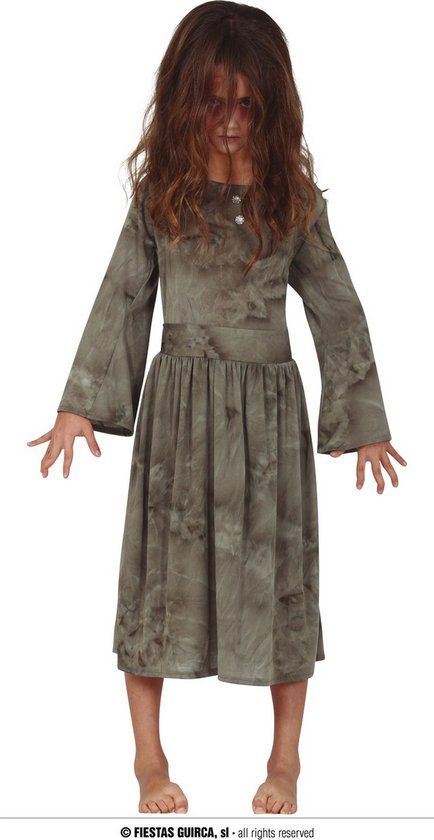 Fiestas Guirca Ghost Verkleedjurk Meisjes - Grijs - 12 Jaar