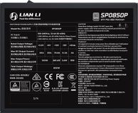 Lian Li SP0850P power supply unit 850 W 80 Plus Platinum SFX Zwart