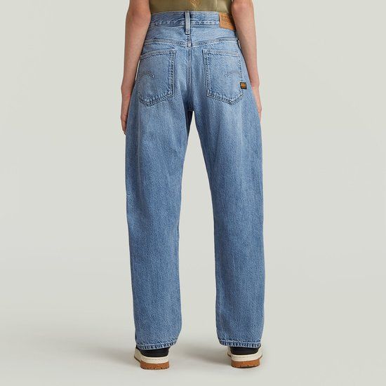 G-Star Bowey baggy dames jeans 158 katoen beached faded clifton blue