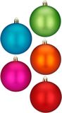 Inge-glas Inge Christmas Kleine kerstballen - 26x stuks - gekleurd - kunststof - 4 cm