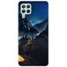 Samsung Galaxy A22 4G Seul en montagne bedrukt siliconen hoesje