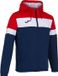 Joma Crew IV Regenjas Heren - Marine / Rood / Wit | Maat: L