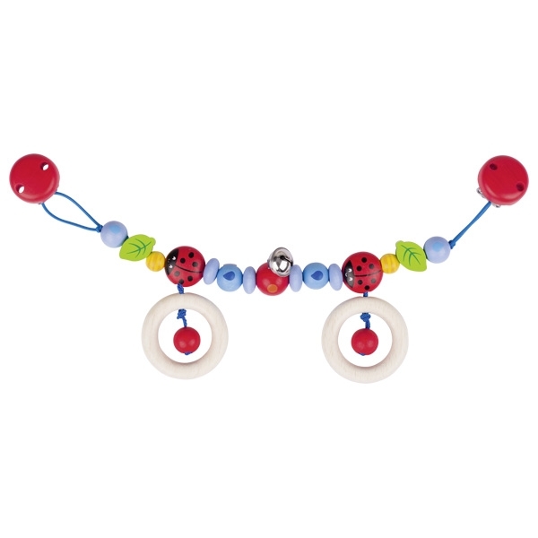 Heimess Pram chain ladybird I with clips