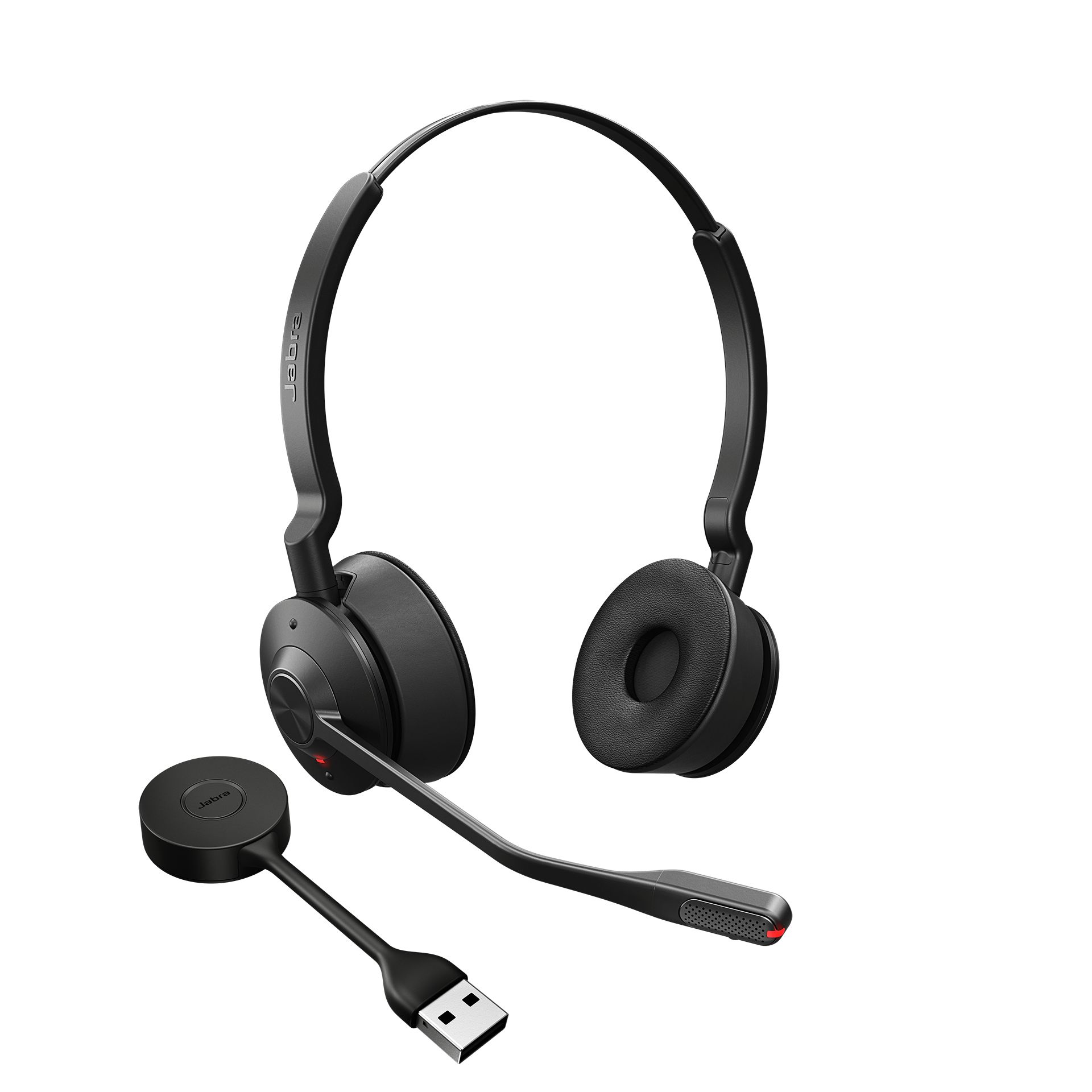 Jabra Engage 55 Headset Draadloos Hoofdband Zwart, Titanium | 9559-410-111
