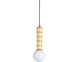Leitmotiv Hanglamp Rayado - Geel