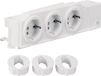 Hager Schuko-stopcontact (DIN-rail stopcontact), universeel, 3-voudig draaibaar, geschroefd, - VZ00AS