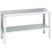 WerkBank Cubio - acier inoxydable et étagère - 2000x900x740-1140mm - Bott
