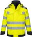 Portwest Modaflame Rain multinormen Arc jack MV70 - Geel/Marine - L