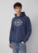 s.Oliver Sweatshirt met capuchon diepblauw