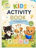 Kids Activity Book: 6-in-1 Fun Learning Activities Including Tracing, Missing Number, Matching & More for Kids Ages 3–6
