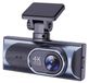 Avizar Dashcam pour voiture, WiFi, Ultra HD 4K, double caméra, grand-angle, noir