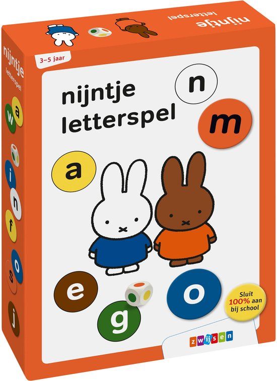Nijntje Letterspel - Educatief spel voor kinderen