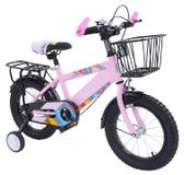 vélo enfant 14 pouces avec selle réglable et roues stabilisatrices