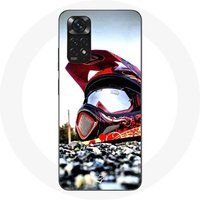 Maniacase Hoesje voor Xiaomi Redmi Note 11 4G MotoCross Helm