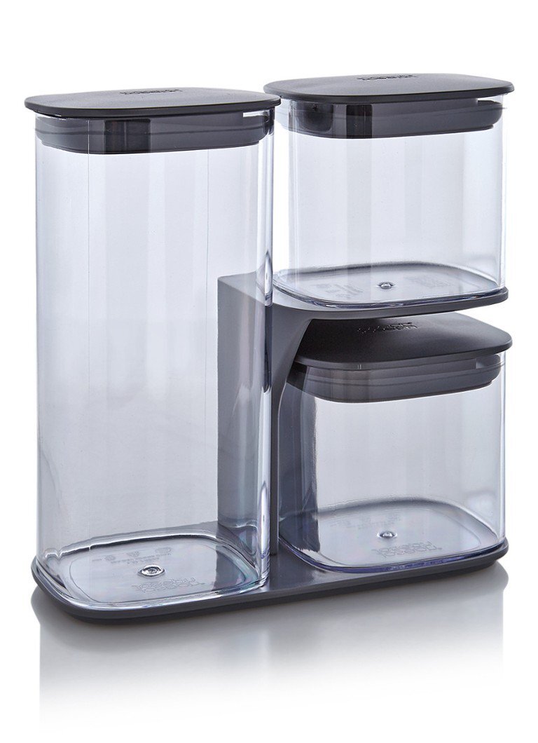 Joseph Joseph Voedselorganiser Set van 3 Stuks Grijs