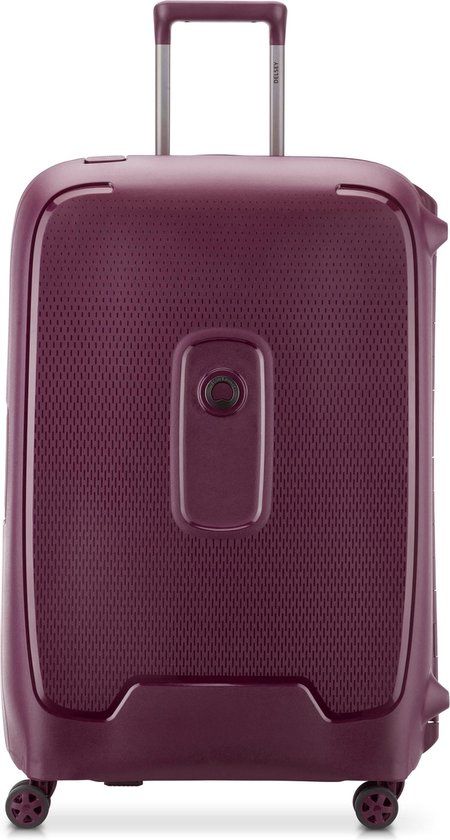 Delsey Moncey Trolley Case - 76 cm - Purple - Hardcase - TSA Lock - 4 Wheels