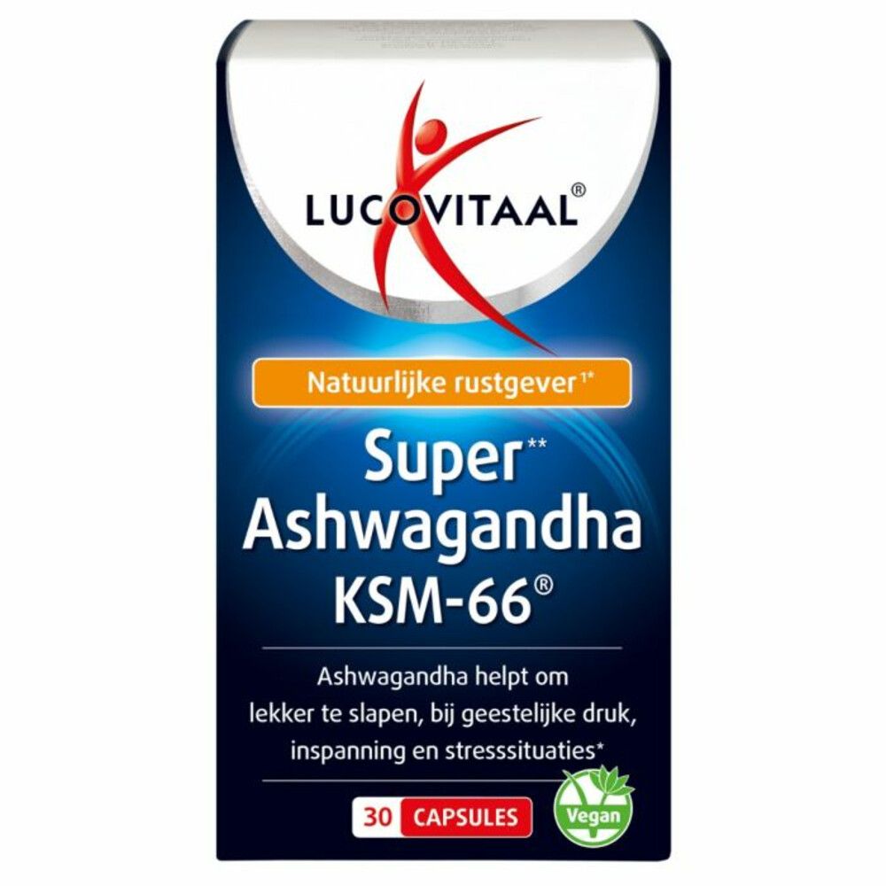 Lucovitaal Ashwagandha KSM-66 Super - 30 Capsules