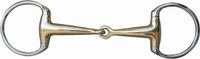 HKM Bustrens 16 mm Argentaan met RVS bitringen Maat 14