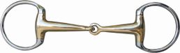 HKM Bustrens 16 mm Argentaan met RVS bitringen Maat 14