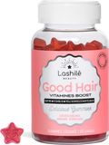 Lashilé Beauty Good Hair - Haar Vitamines - Voedingssupplementen - 60 Hair Gummies - Suikervrij - Zink, Biotine en Vitamine B6 - Bevordert Haargroei - Vegan Supplement