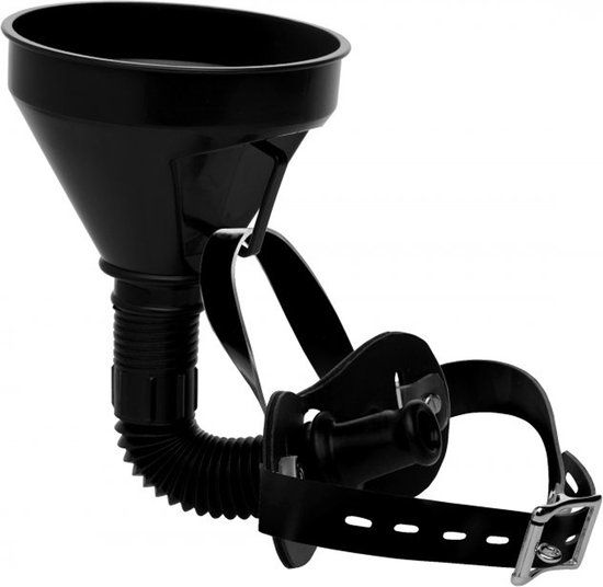 XR Brands - Master Series - Latrine Extreme Funnel Gag - Black
