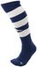 Kappa Lipeno sokken (3 paar) - Heren - Marineblauw/Wit - Gestreept - Hoog - Maat 39-42