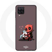 Maniacase Hoesje voor Samsung Galaxy A22 4G DeadPool eenhoorn