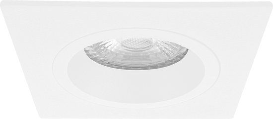 RTM Lighting Premium LED Inbouwspot Wout - Vierkant - Wit - Kantelbaar - GU10 - 3000K - 230 lm - Met Dimfunctie