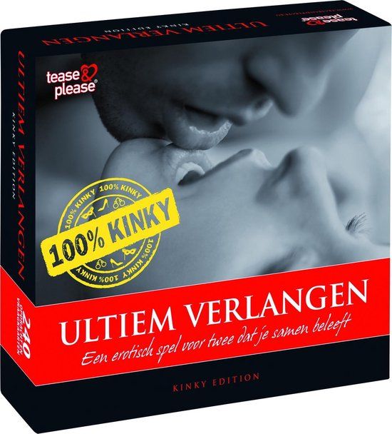Tease & Please Ultiem Verlangen 100% Kinky - Erotisch Bordspel - Rood