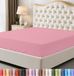 Utopia Bedding Queen Hoeslaken - Onderlaken - Diepe zak - Zachte Microfiber - Krimp- en vervagingsbestendig, Gemakkelijk te onderhouden - Alleen 1 hoeslaken (roze)