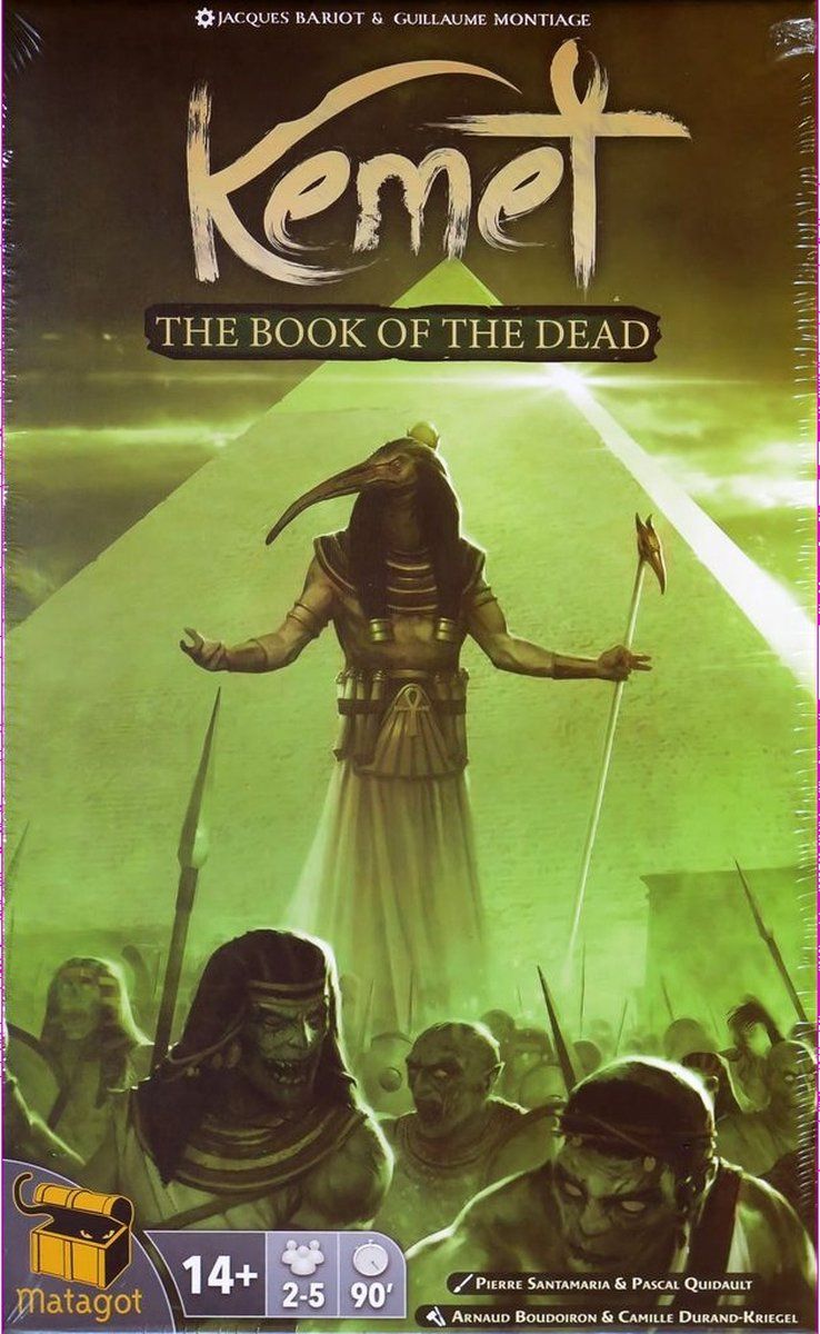 MATAGOT Kemet: Blood and Sand: Book of the Dead Expansion - 3760146648753