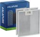 Alapure 2x Metaalfilter voor Ignis 480122102168 306x267x9mm
