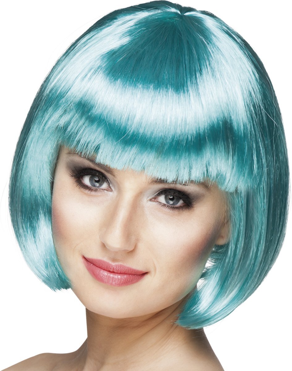 Boland Pruik Cabaret turquoise