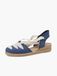 Pisamonas Sandalen royal blue/koningsblauw